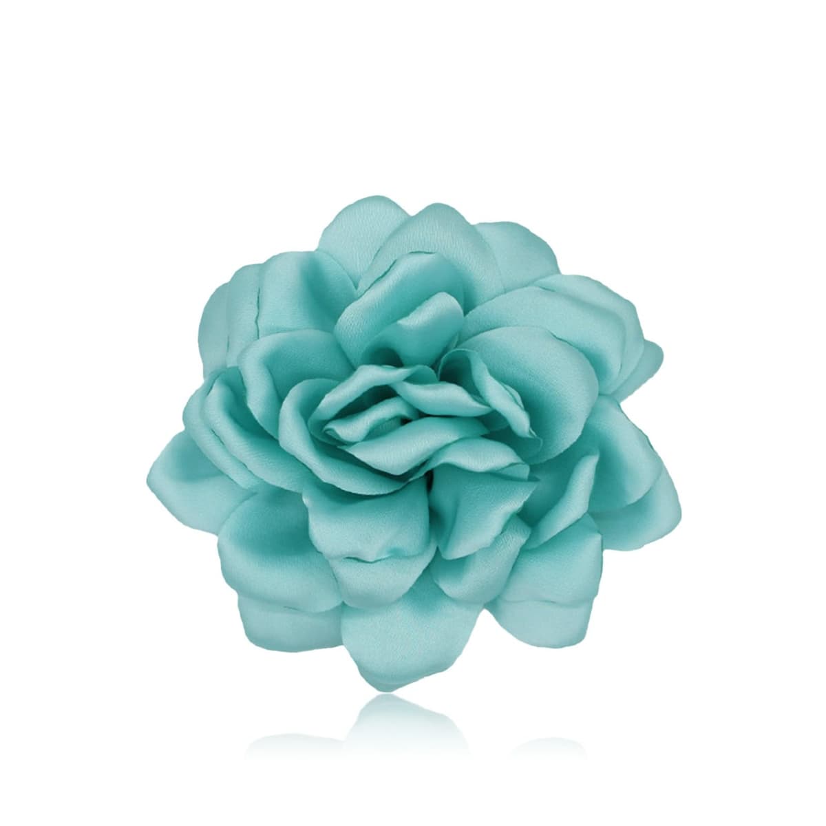 Broches Para Ropa Mujer, Broche De Flor De Rosa, Flores Para Vestidos De Fiesta, Grande, Pinza Para El Pelo, Horquilla Con Flor, Elegante Broche De Solapa Floral Para Boda, Fiesta,Baile(Negro) — view 12