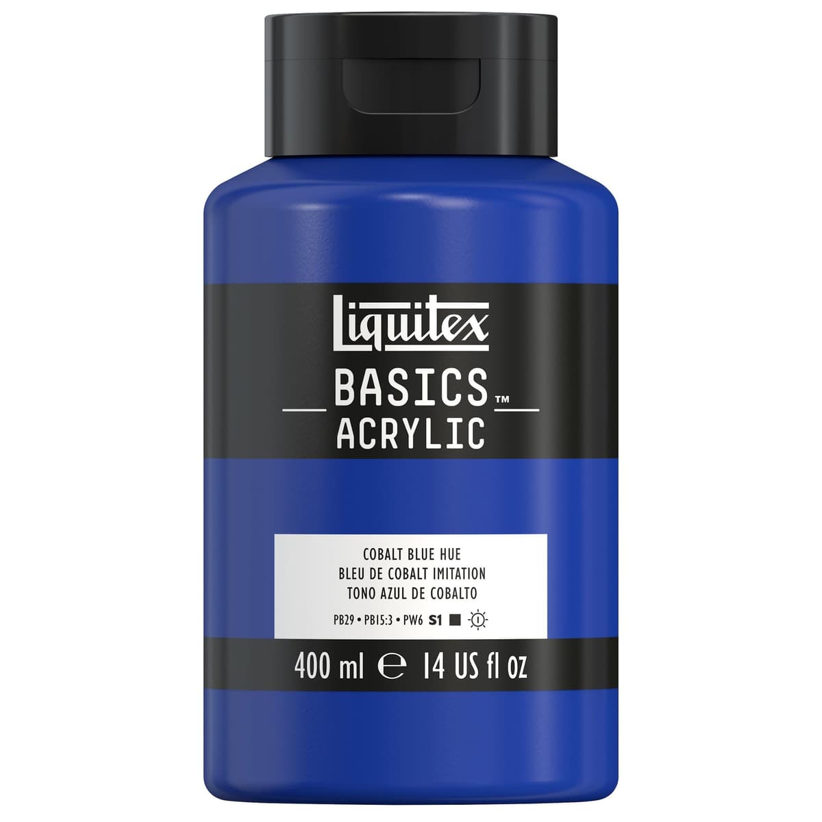 LIQUITEX Basics Acrylic Paint, Mars Black, 118 ml Tube — view 102