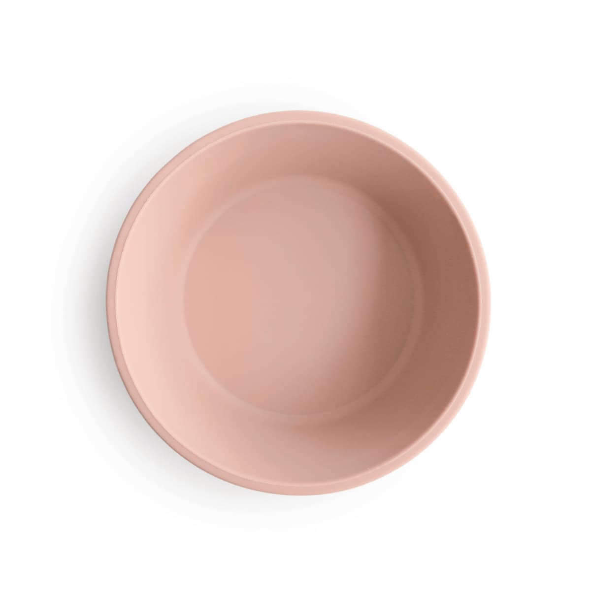 Mushie Silicone Suction Bowl, Non-Slip Suction Bowl for Babies & Toddlers, Material: Food Grade Silicone, Dishwasher & Microwave Safe (Blush) — view 2