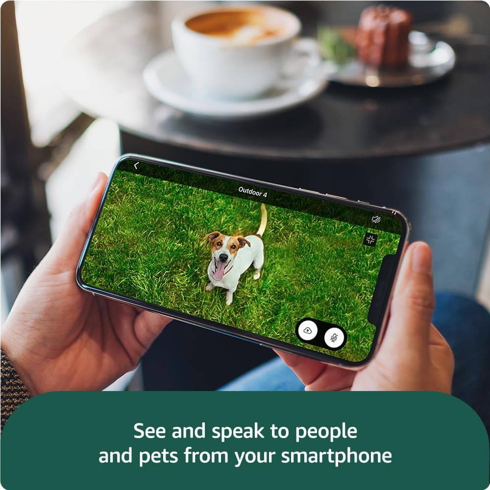 Blink Outdoor 4 camera – Wireless HD smart security camera, two-year battery life, enhanced motion detection, works with Alexa - 1 camera system with Sync Module Core incl. - IP65 — view 4