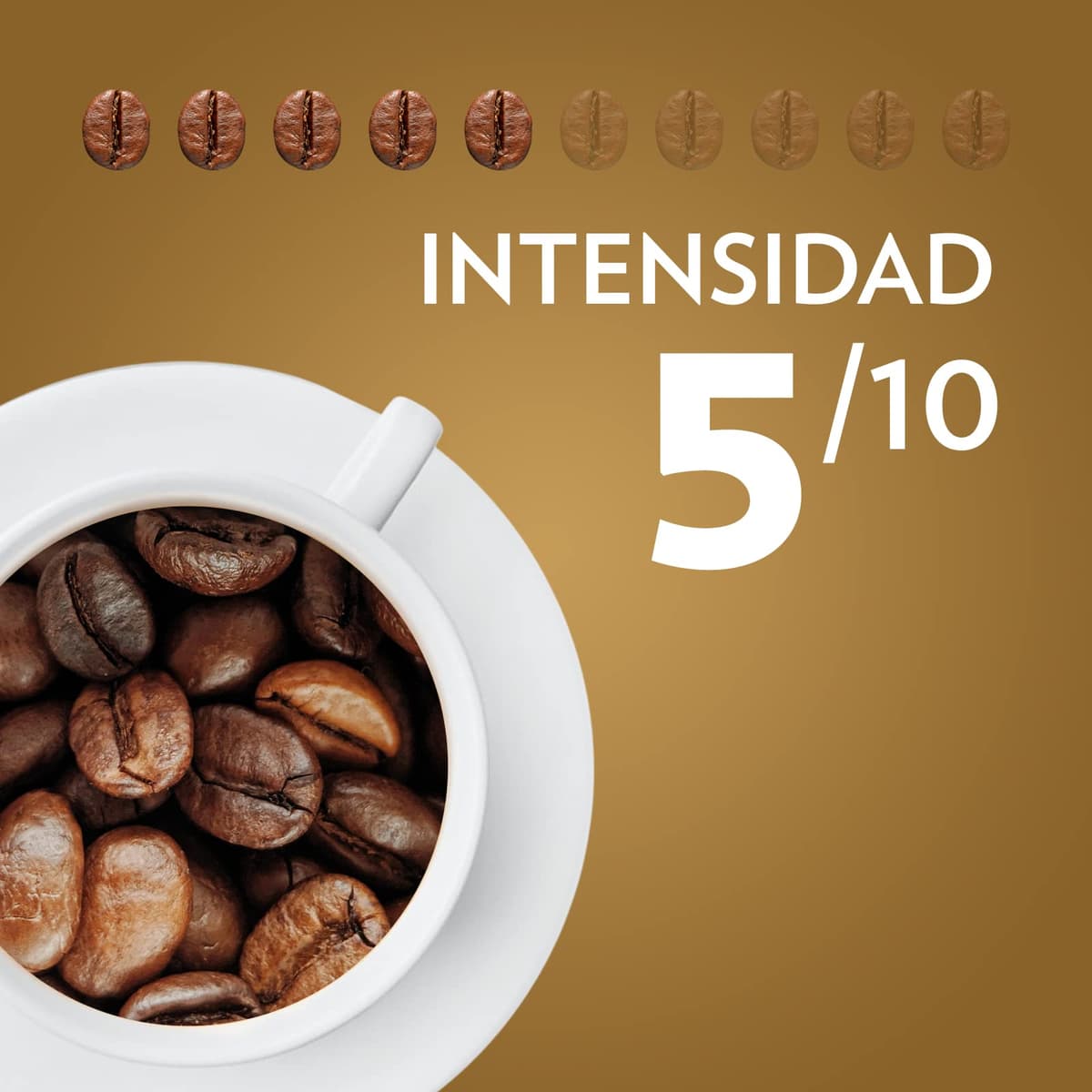 Lavazza, Qualità Oro, Café en Grano Natural, Ideal para la Máquina de Café Espresso, con Notas Aromáticas de Frutas y Flores, 100% Arábica, Intensidad 5, Tueste Medio, Paquete de 500 g — view 5