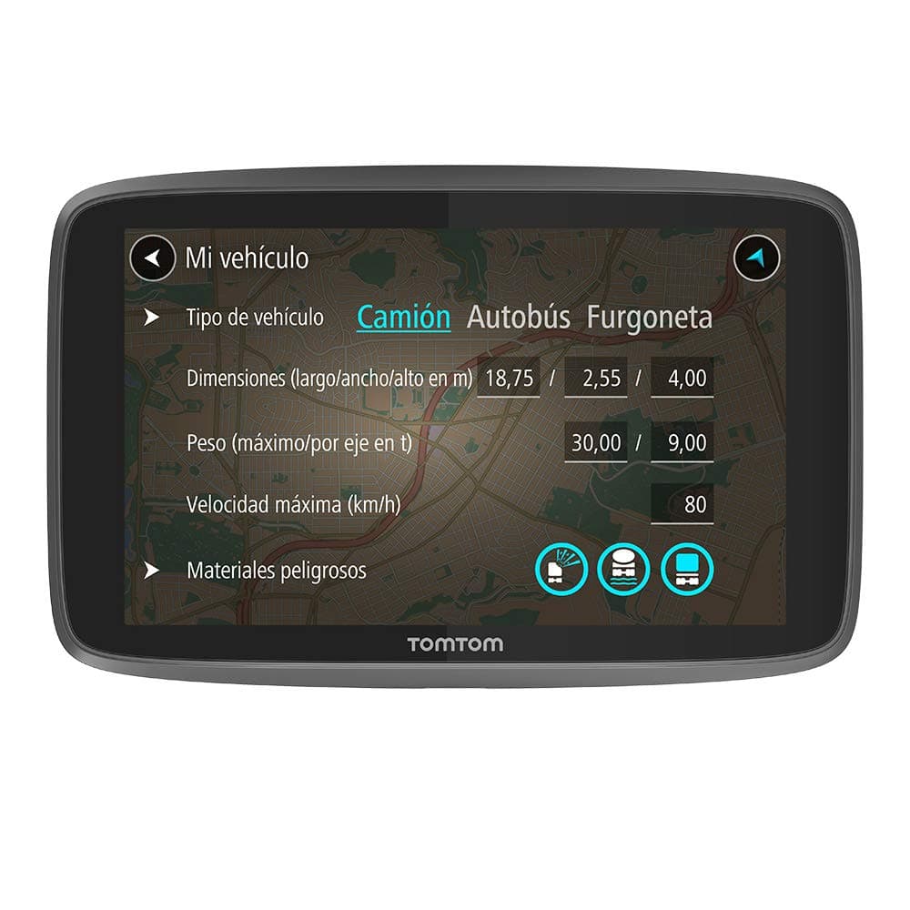 TomTom GO Professional 620, Navegación Profesional para Vehículos Grandes, TomTom Traffic a Través de Smartphone, 6 pulgadas, Negro/Gris
