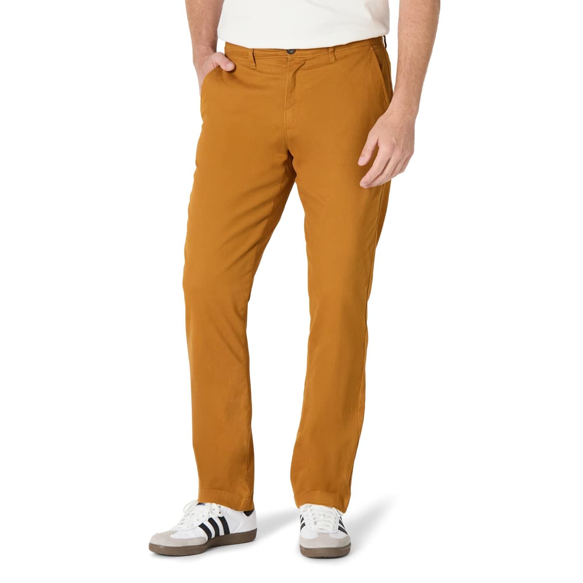 Amazon Essentials Men's Athletic Fit Casual Stretch Chino Work Trousers (Available in Big & Tall) — view 12