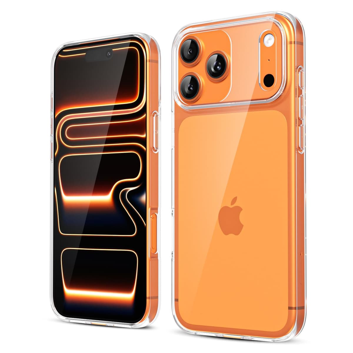 oakxco for iPhone 17 Pro Max Phone Case Liquid Silicone, Cute Thin Slim Grip Soft Rubber Gel for Women Men, Smooth Matte TPU Plain Solid Color Girly Simple Case with Camera Cover, Light Pink — view 1143