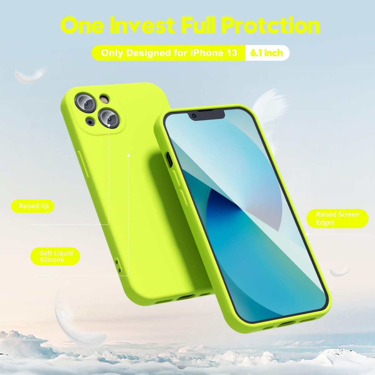 oakxco for iPhone 17 Pro Max Phone Case Liquid Silicone, Cute Thin Slim Grip Soft Rubber Gel for Women Men, Smooth Matte TPU Plain Solid Color Girly Simple Case with Camera Cover, Light Pink — view 1665