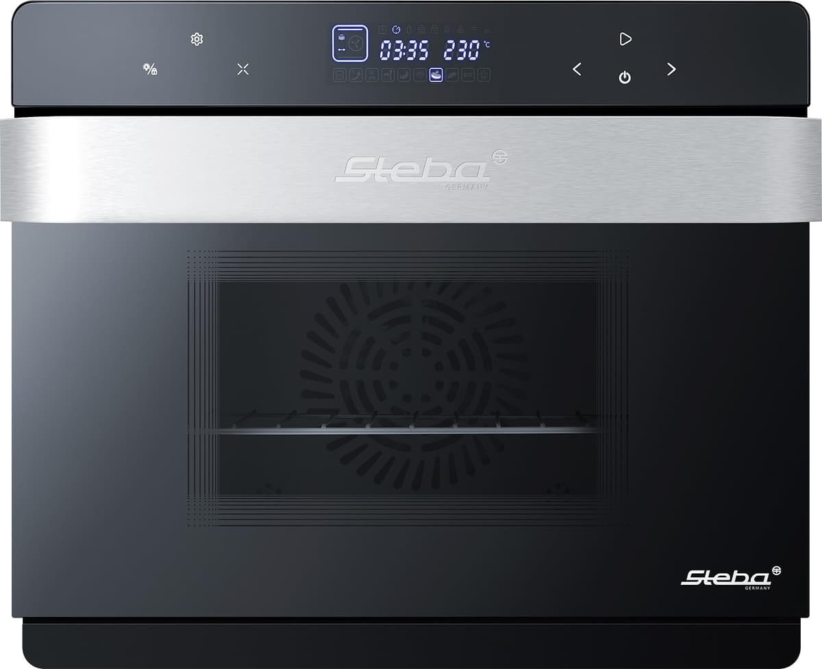 Steba Steam Oven 30L Capacity DG30 2200 Watt power Multifunctional Black Electric Steam mini oven — view 2