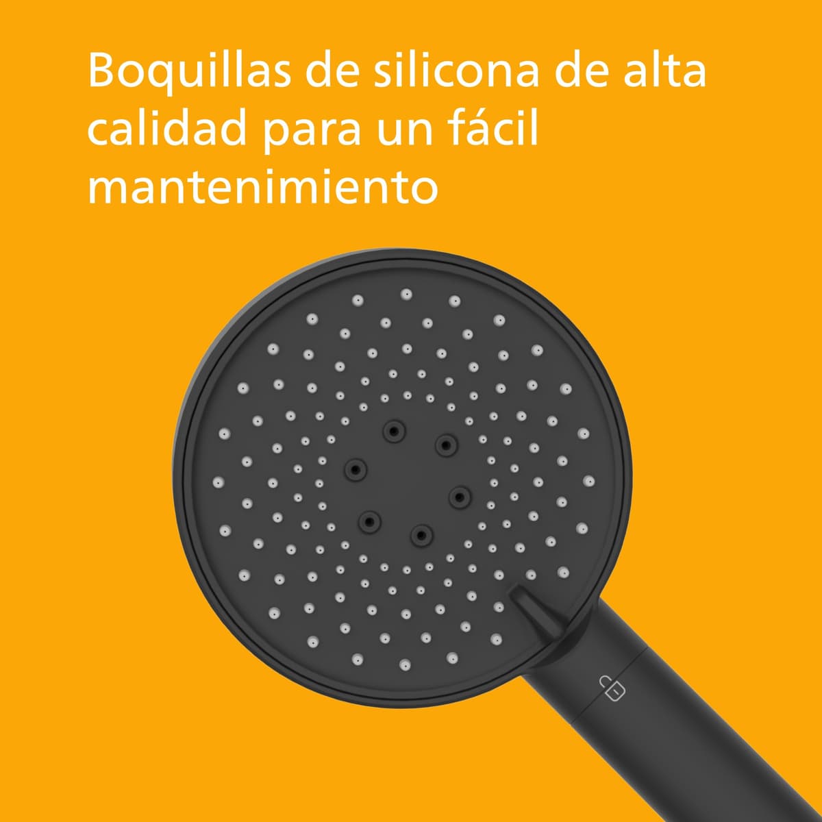 Philips Water filtro de ducha – protege piel y cabello, elimina cloro y partículas grandes, 3 modos de rociado, capacidad de filtrado 1 mes, negro — view 4