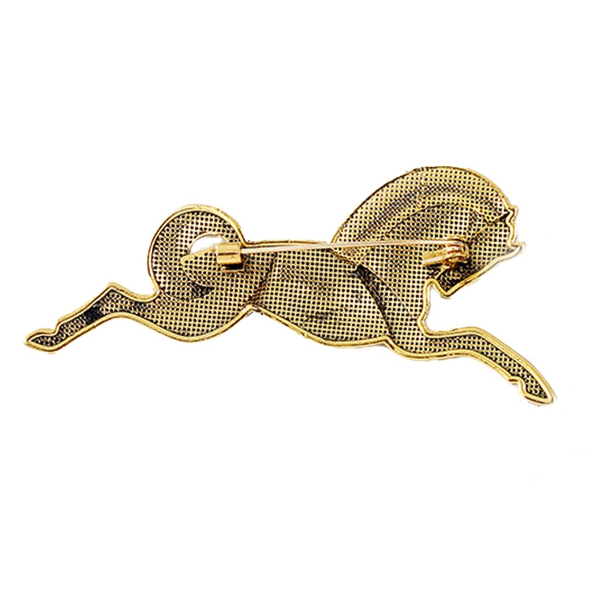 FAIRYGATE Brooch Pins Retro Crystal Rhinestone Brooches for Shirt Collar Decoration, B20 — view 3
