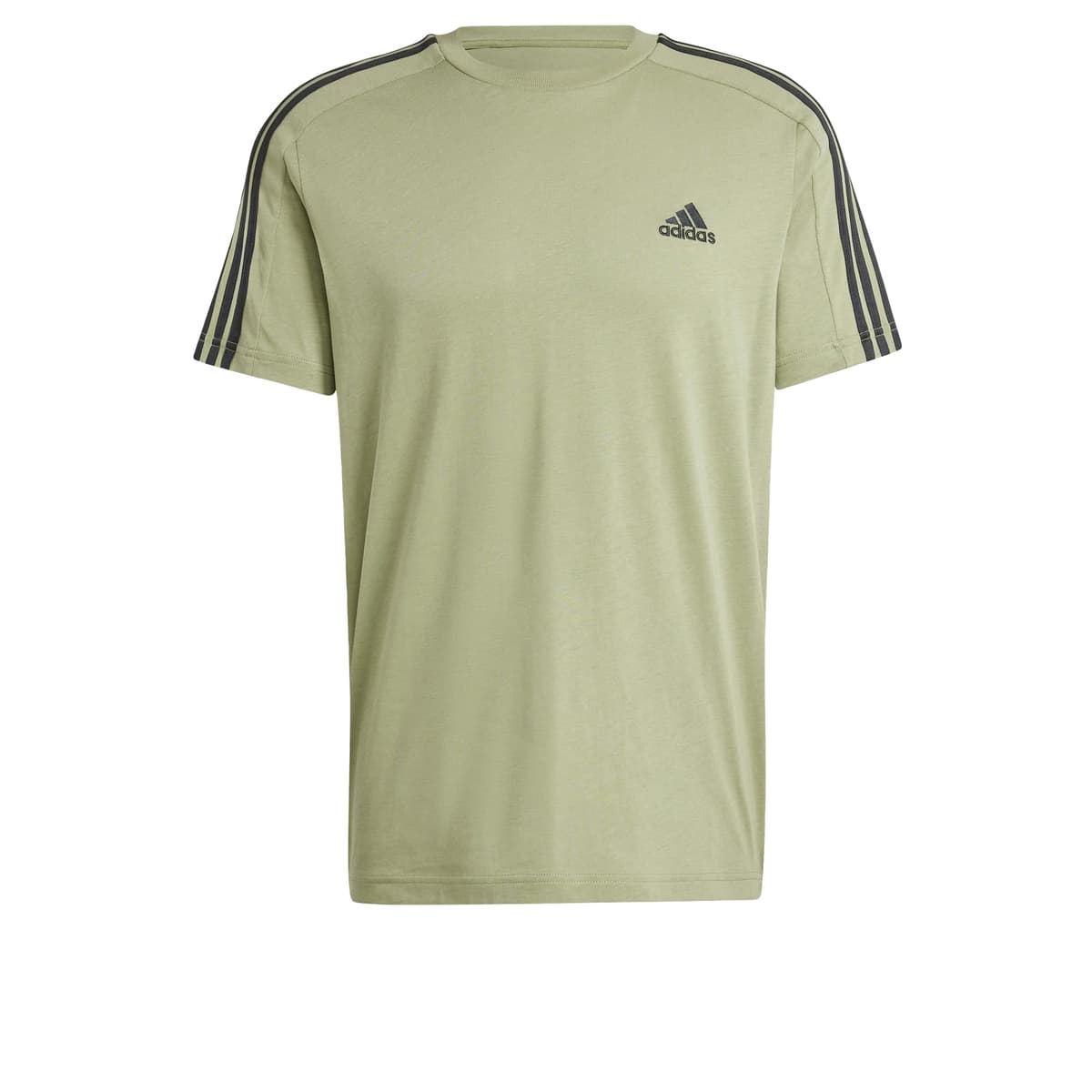 adidas Essentials Single Jersey 3-Stripes tee Camiseta de Manga Corta Hombre (Pack de 1) — view 59