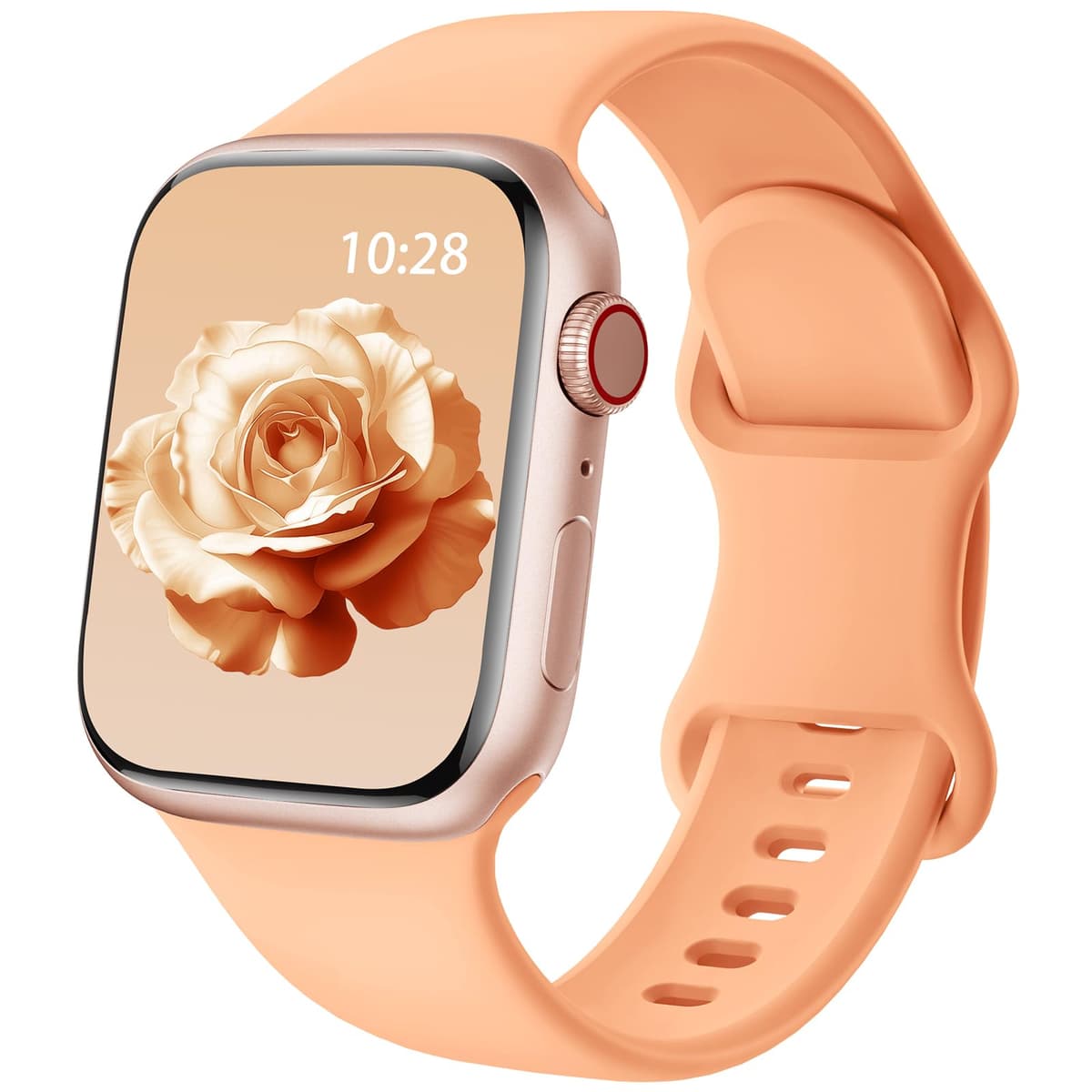 Patented Upgraded Silicone Strap Compatible with Apple Watch Straps 38mm 40mm 41mm 42mm(Series 10) for Women Men,Soft and Breathable Sport Watch Bands for iWatch Series 10 9 8 7 6 5 4 3 2 1 SE — view 29