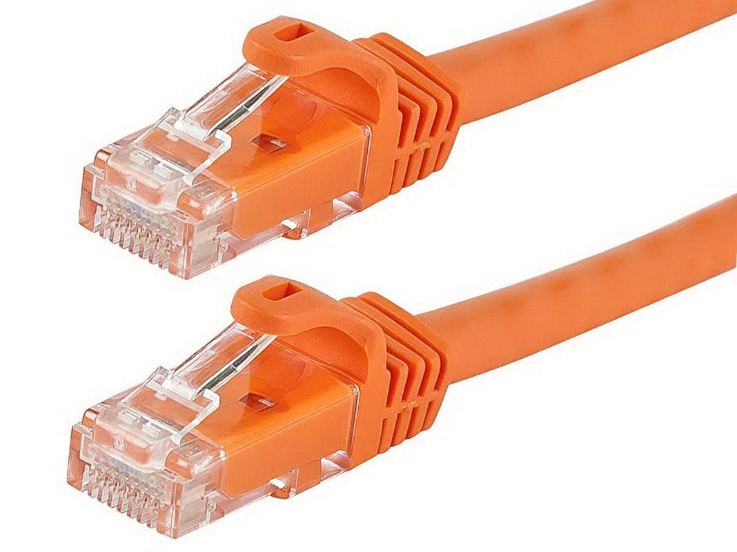 10m-20m Cat5e (enhanced) High Speed Ethernet Cable – Lan Network Cable with RJ45 Connector Lead – Ideal for Internet, Router, Modem, Smart TV, PC and Laptop – 10m Purple — view 7