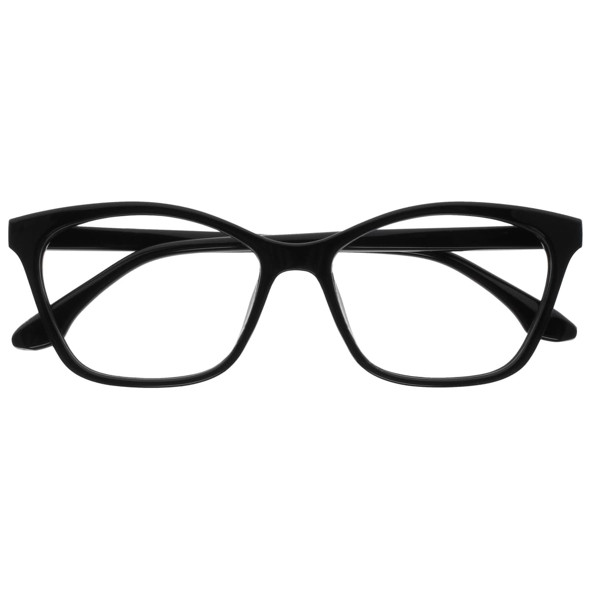 OPULIZE KAT Reading Glasses - Stylish Cat's Eye Frame - Men and Women - Spring Hinges, 2 Pack - Black / Tortoise Brown — view 20