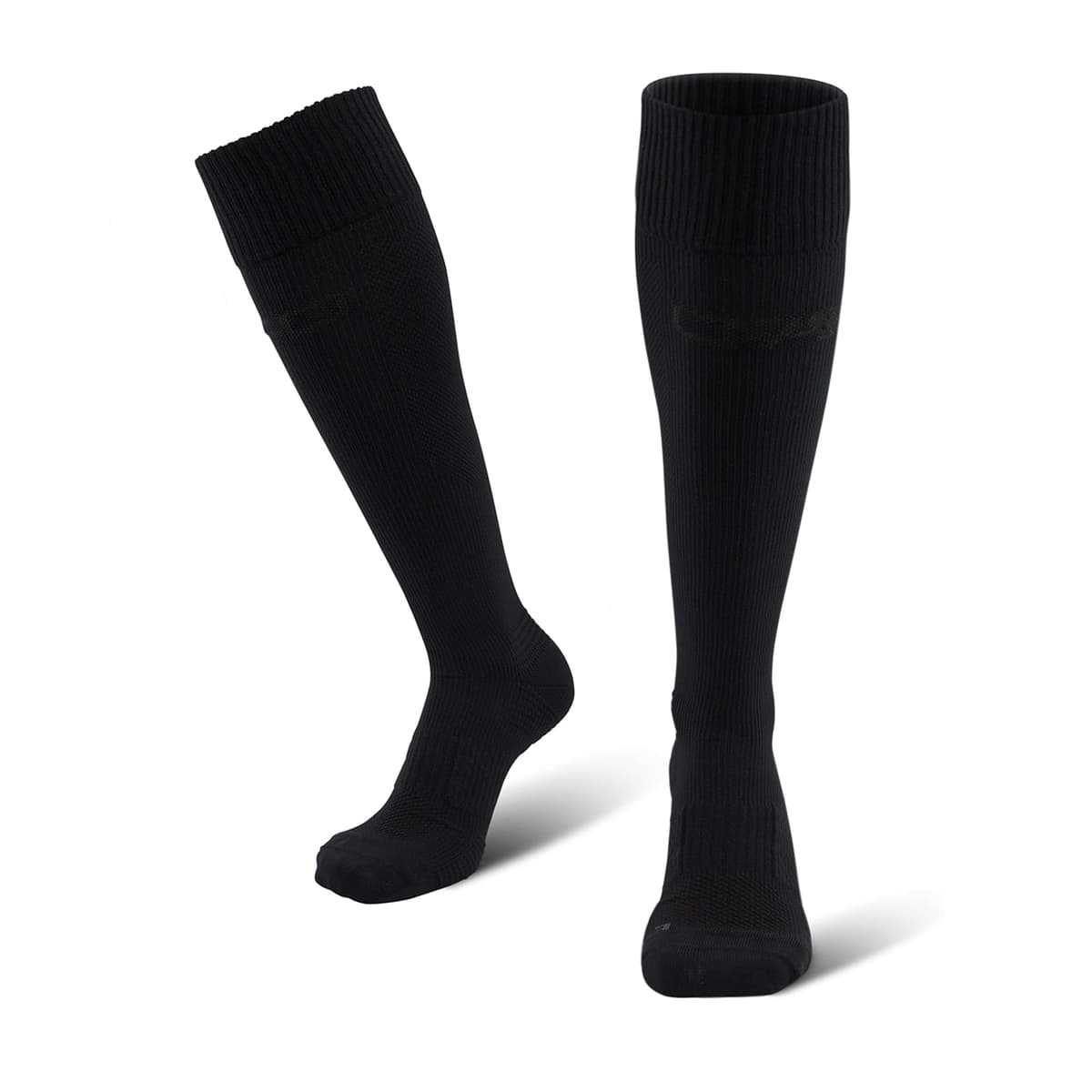 CFA V1 Calcetines Compresion Mujer y Hombre Graduada Antiampollas, Ideales Para El Deporte | Modelo Hasta La Rodilla | Soporte De Tobillo Y Arco | Diseño Danés | Fabricado En Portugal
