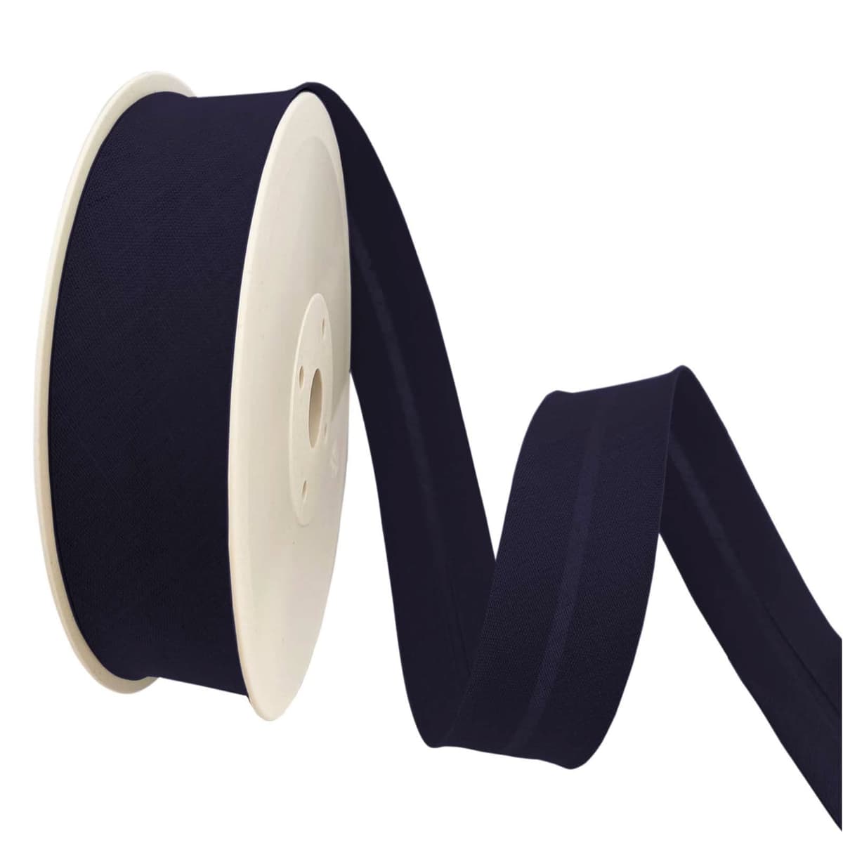 TEXTEX = Bies de 20mm de Ancho. 50% Algodón y 50% Poliéster. Pieza de 10m - (Negro) — view 68