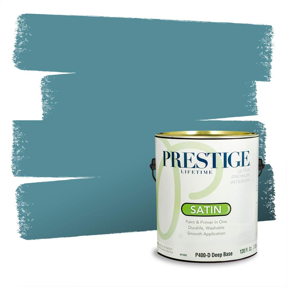 PRESTIGE Paints Interior Paint and Primer In One, 1-Gallon, Semi-Gloss, Comparable Match of Valspar* Dewdrop* — view 281