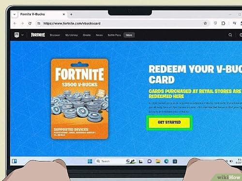 Fortnite 1000 V-Bucks Gift Card Code Only (NO CD/DVD) — view 3