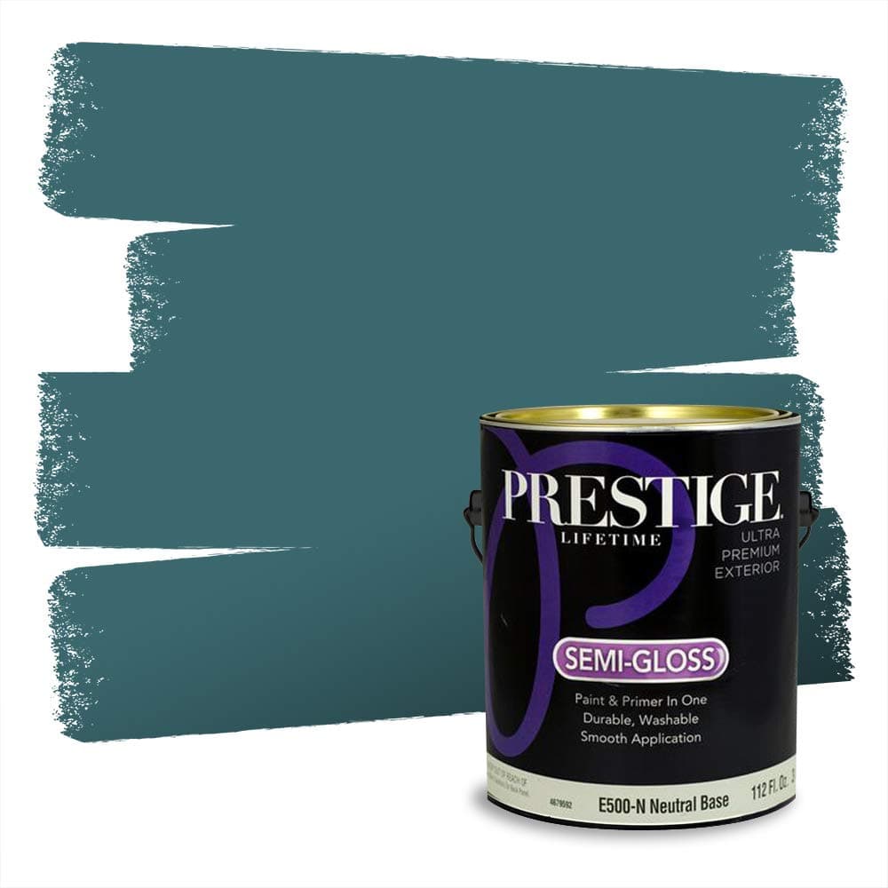 PRESTIGE Paints Interior Paint and Primer In One, 1-Gallon, Semi-Gloss, Comparable Match of Valspar* Dewdrop* — view 687