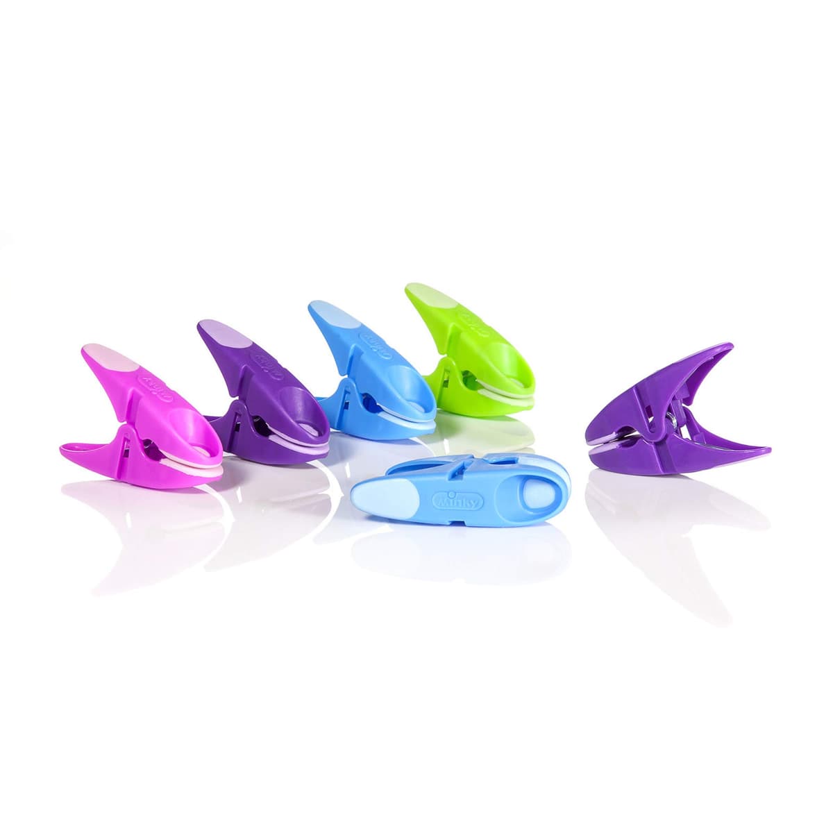 Minky SureGrip Pegs, Assorted color, Pack of 24 — view 3