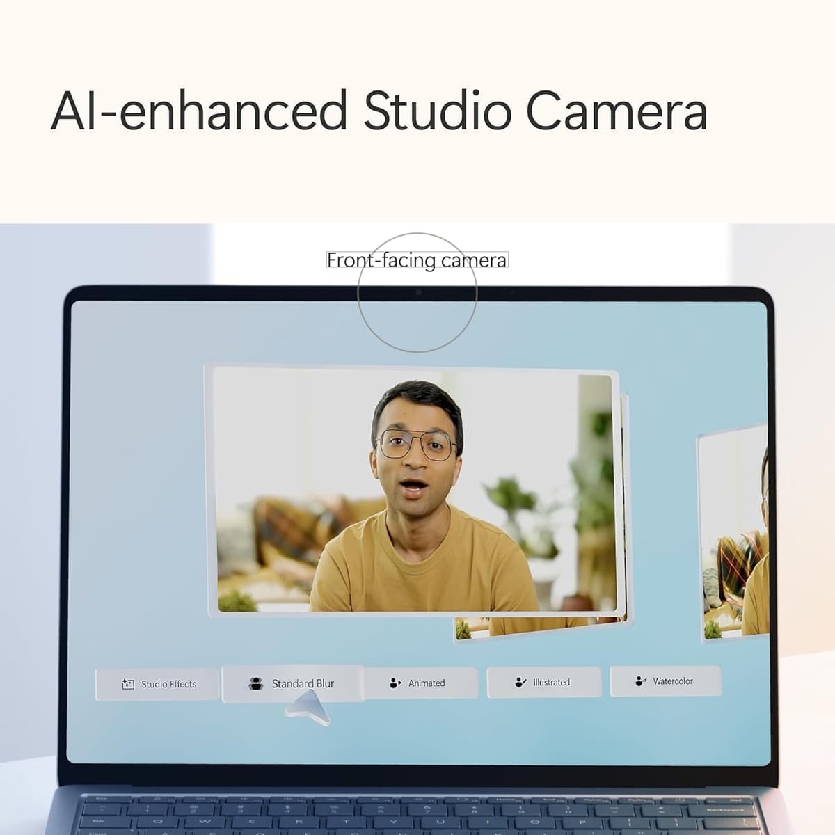 Microsoft Surface Laptop | Copilot+ PC | 13.8” Touchscreen | Snapdragon® X Elite (12 cores) | 16GB Memory | 1TB SSD | 2024 Model, 7th Edition | Sapphire — view 9