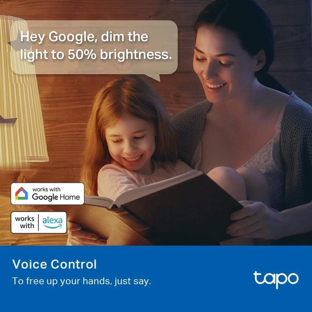 Tapo L530B (2-Pack) Smart Bulb, B22 Colour Changing Light Bulb, Alexa Light Bulbs, LED Light Bulb,8.7W (60W), Dimmable, Schedule & Timer, Energy Saving, App Remote Control, Google Voice Control — view 6
