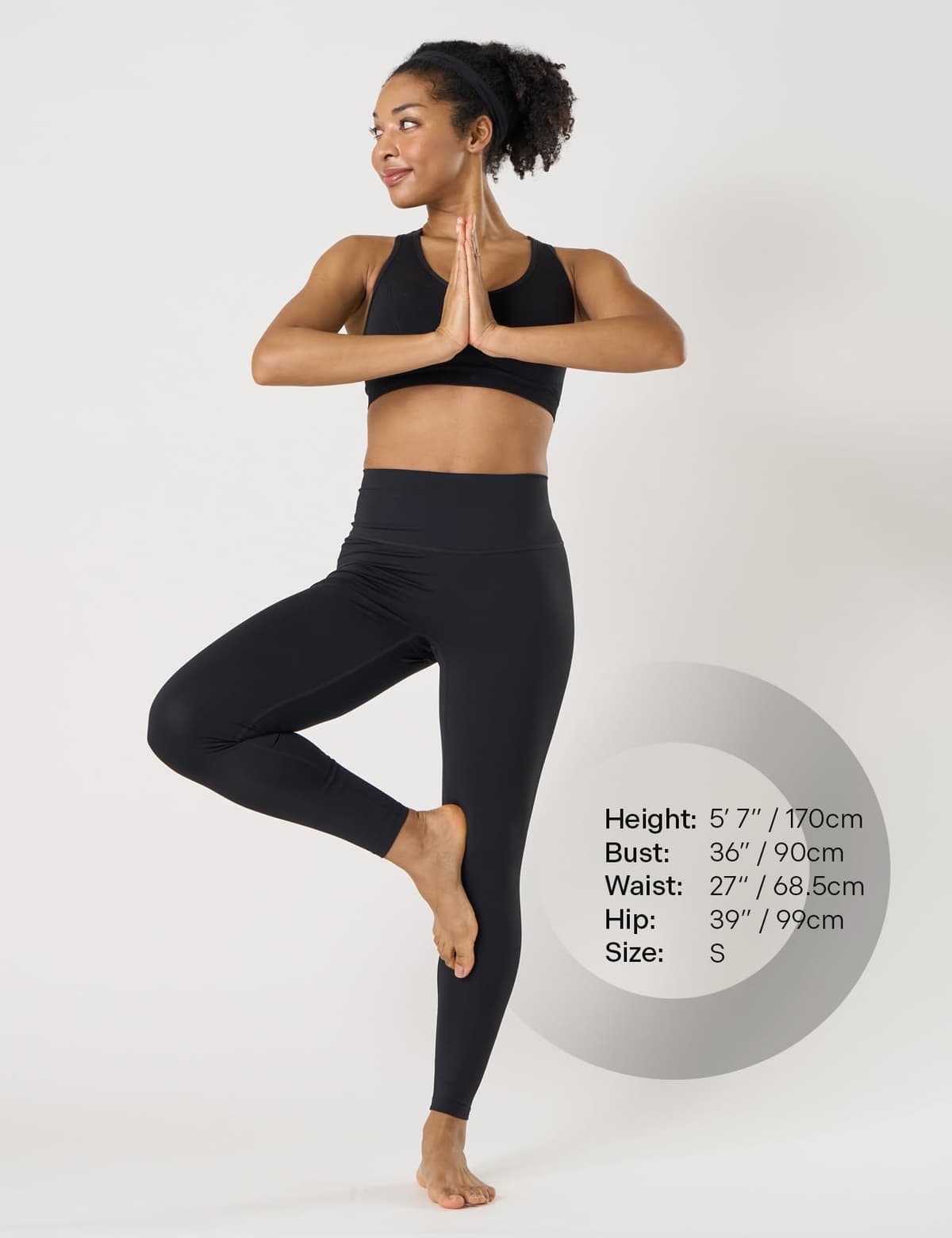 LAPASA Leggins Mujer Cintura Alta Fitness, Mallas de Deporte con Bolsillo, Pantalón Deportivo Elásticos y Transpirable, Leggings Push Up para Running Yoga y Ejercicio L01R1/L09R1/L32R1 — view 3