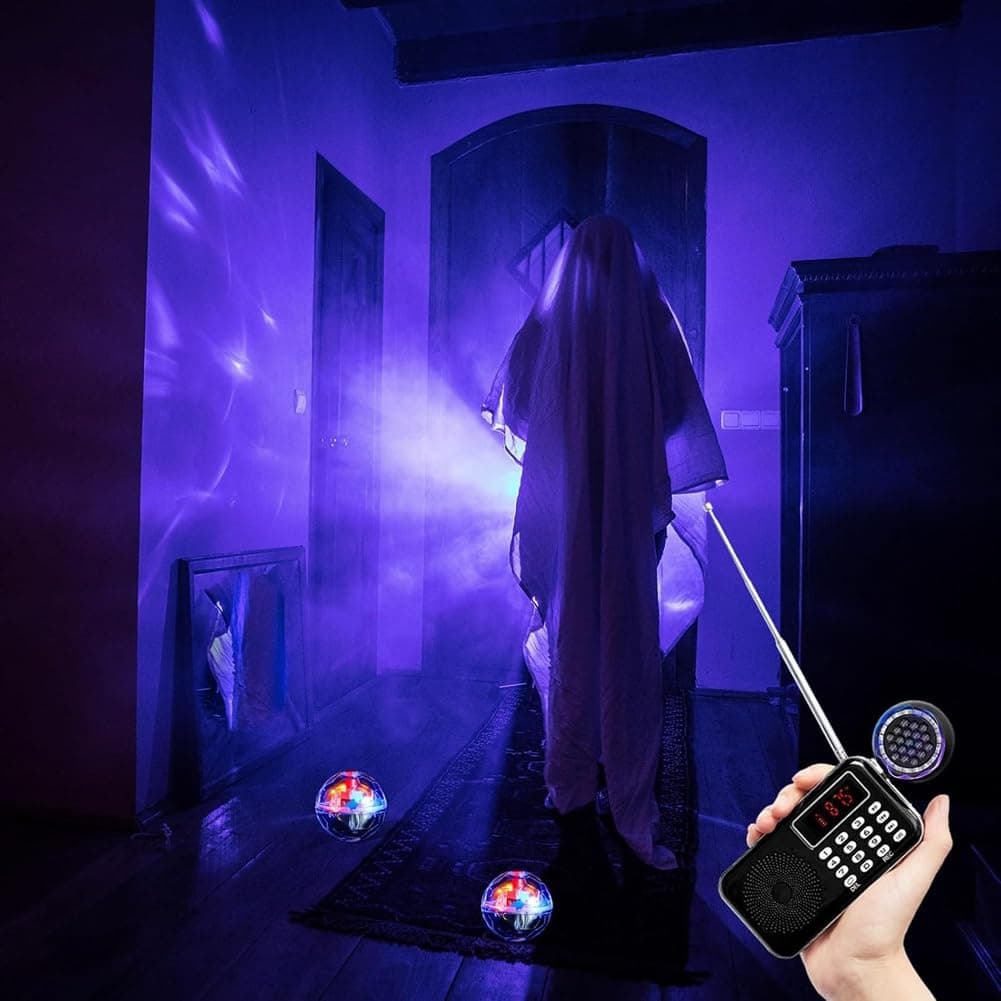 Spirit Box Equipment Kit with2 LED Cat Ball 1 Spirit Box Speaker Paranormal Equipment Kit Outdoor — view 4