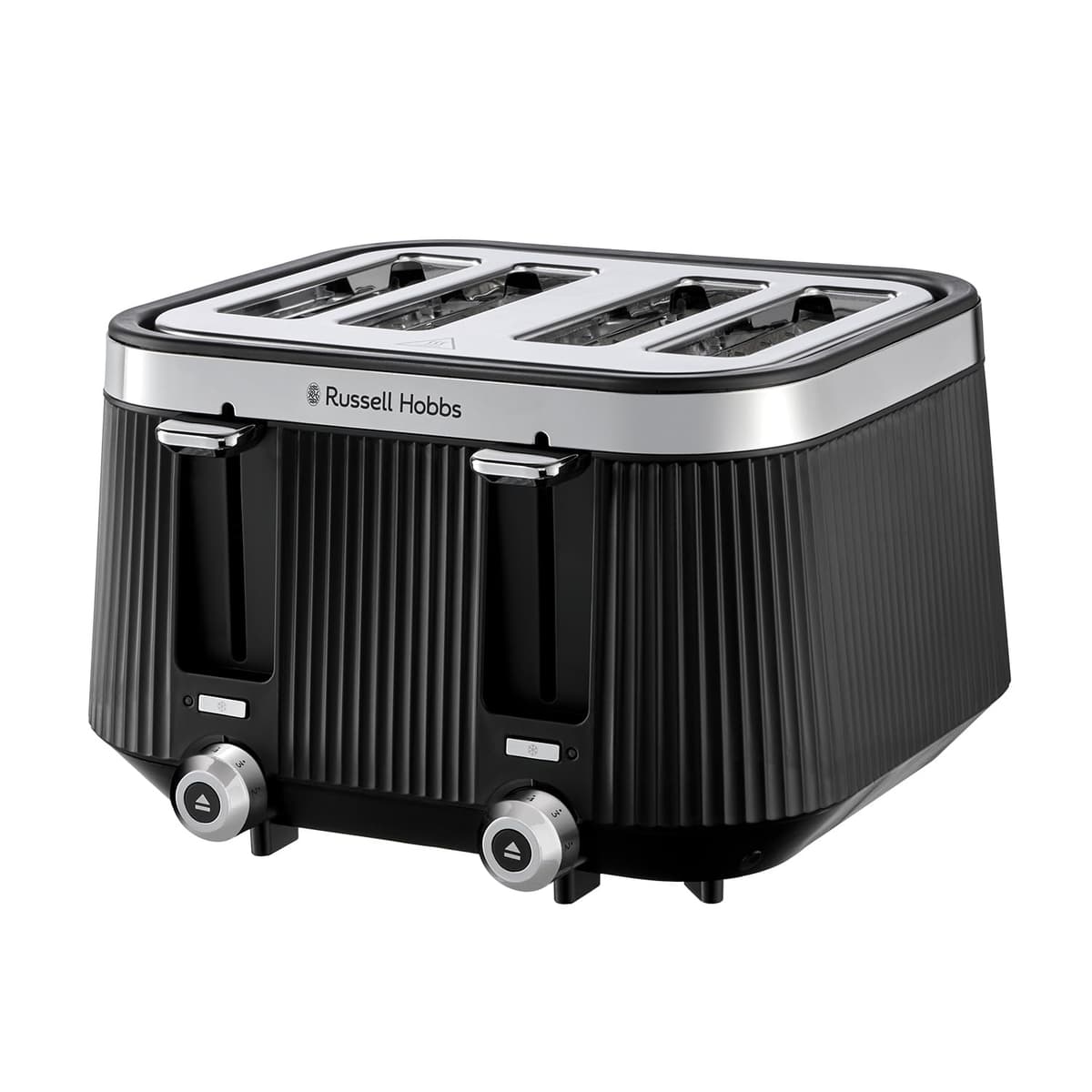 Russell Hobbs 4 Slice Toaster [1960W, Frozen/Cancel/Reheat function with Indicator light] Brontë Stone (Extra wide slots, 6 Browning levels, Lift & Look function, Lift high feature) 26771 — view 7