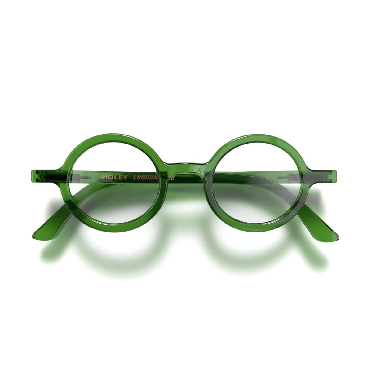 LONDON MOLE® Moley gafas de lectura | Lectores geniales de forma redonda | Hombre y mujer unisex | Bisagras de resorte — view 10