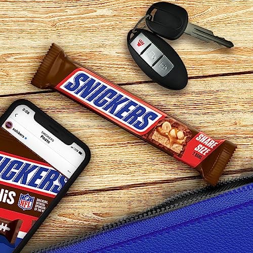 SNICKERS Milk Chocolate Candy Bars, Share Size Bulk, 3.29 oz, Pack of 24 — view 7