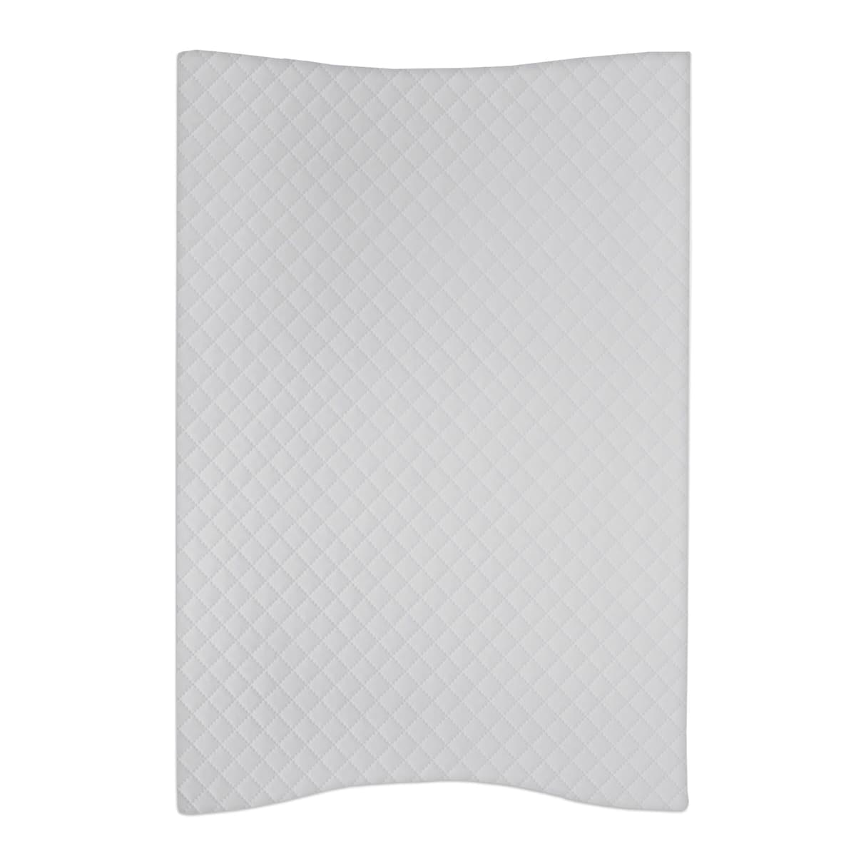Soft Base Newborn Baby Changing Unit Mat with Raised Edges 50x70 cm (Caro Grey)