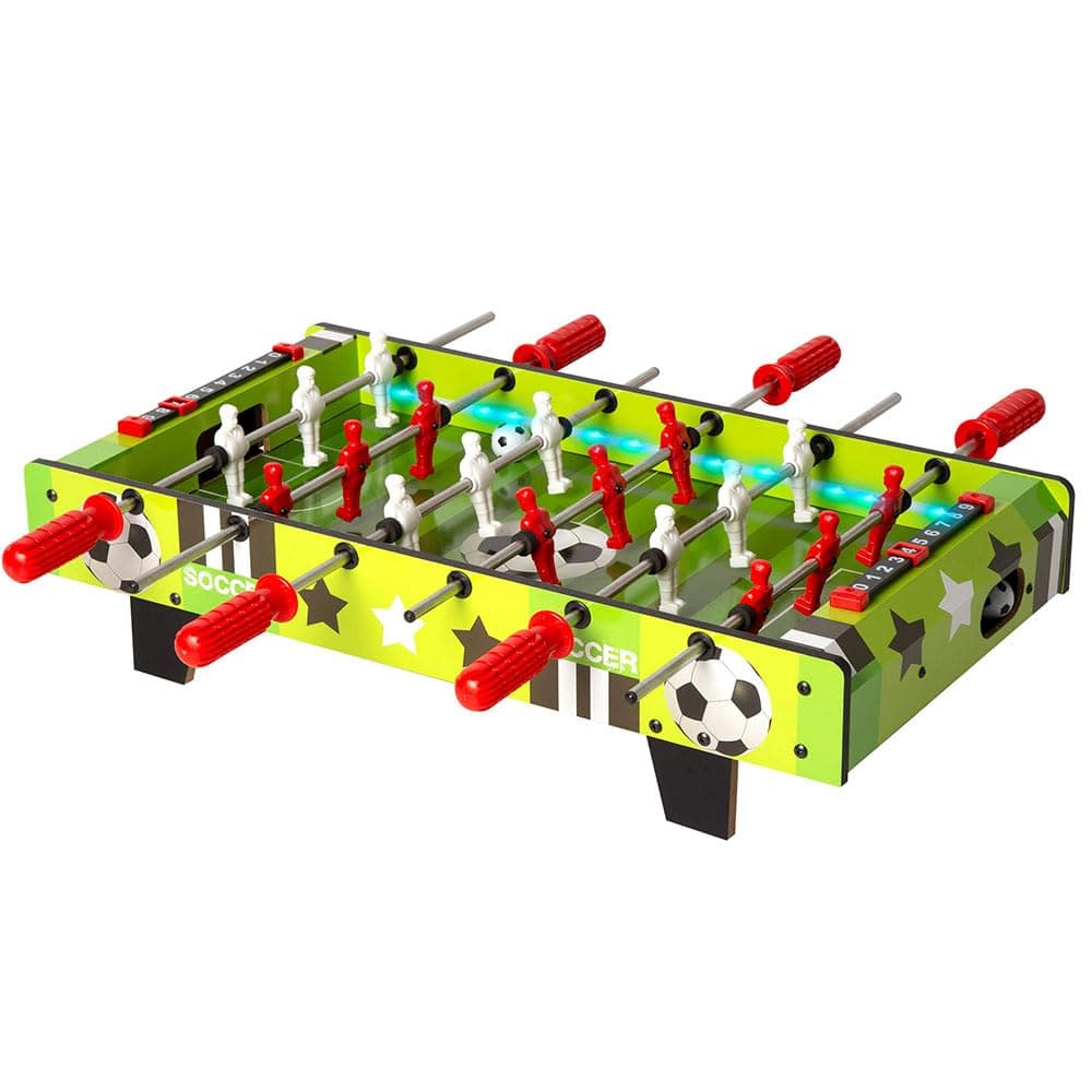 ColorBaby 85435 Mesa de futbolín Infantil, 60x32x14 cm, 2 Jugadores, Marcadores manuales, De Madera Resistente, Juegos de Mesa, Futbolines para niños, 6 años y mas — view 9