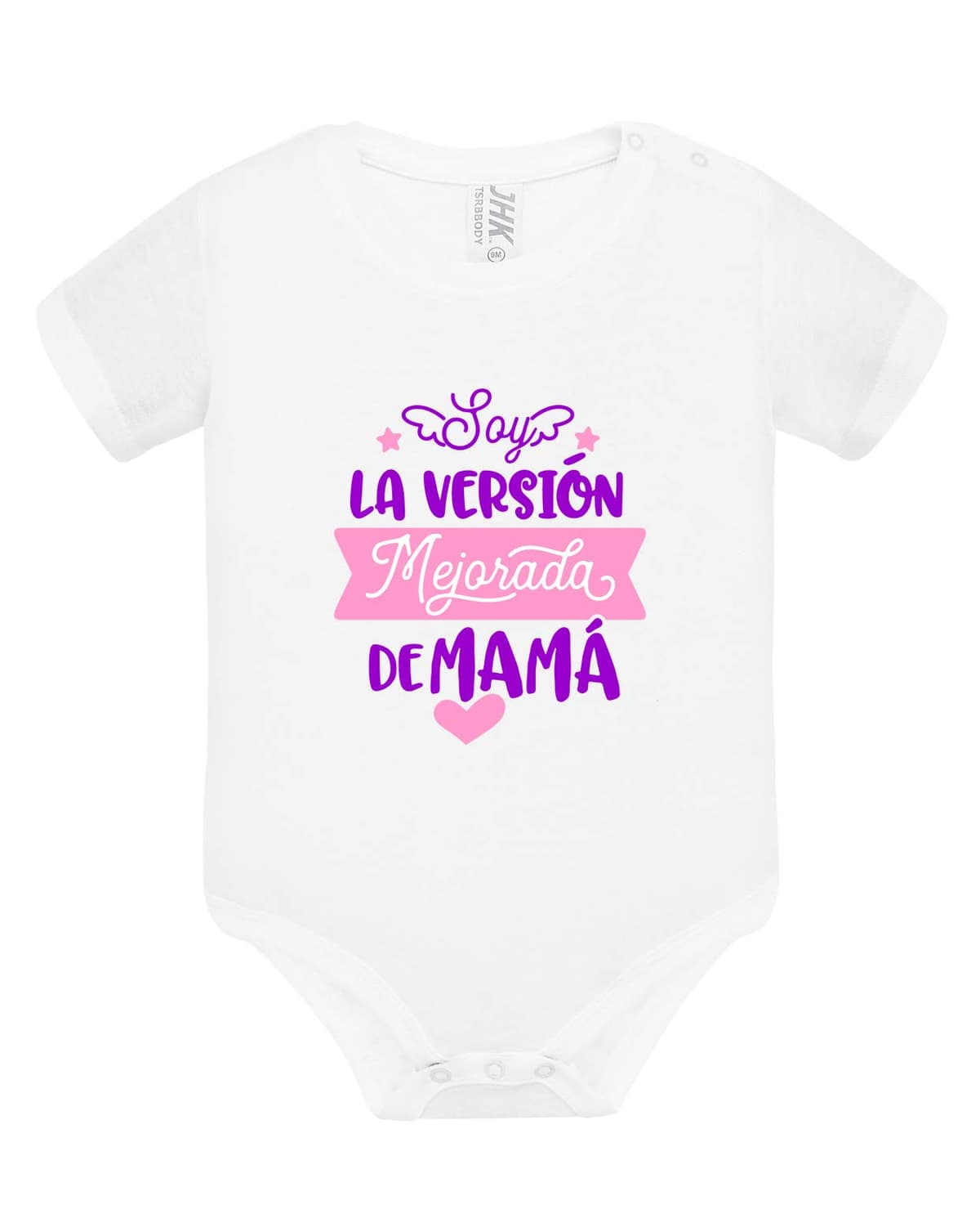 Bodi de Bebe para regalar a mamá Dia de la Madre. La versión mejorada de MAmá — view 2