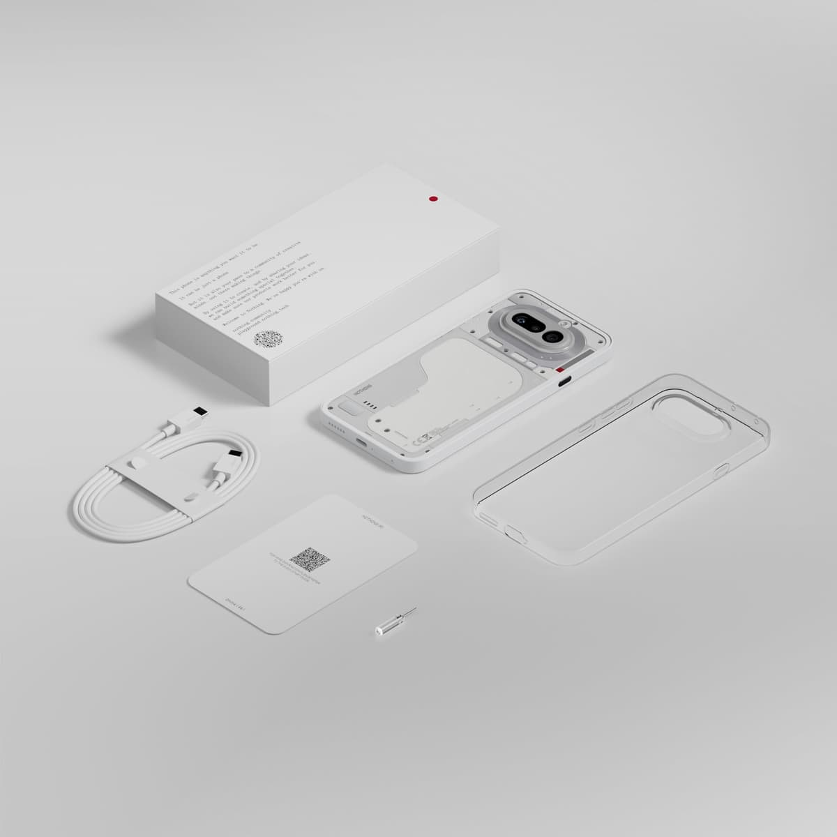 Nothing Phone (4a) - Triple Cámara 50MP, Ultra Zoom 70x, Smartphone Transparente, Batería Larga Duración, Carga Rápida 50W, AMOLED 120Hz, Glyph Bar, 8GB+256GB - Blanco — view 9
