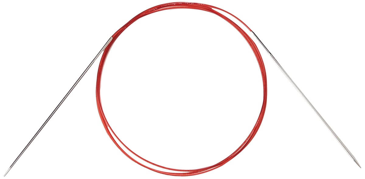 Addi Turbo – Agujas de Tejer Circulares, para Encaje, Metal, White Bronze, 120 cm, 1.75 mm — view 15