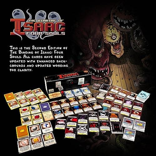 Maestro Media: The Binding of Isaac: Four Souls (2nd Edition) - Strategy Card Game, Officially Licensed, Ages 13+, 1-4+ Players, 30 Min — view 2