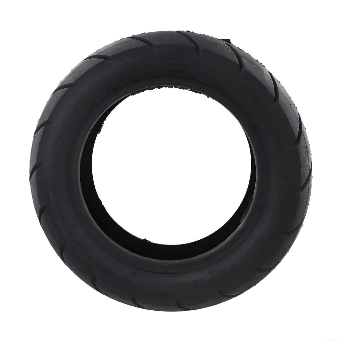 Neumático de carretera sin cámara de 11 pulgadas 90/65-6.5 para modelos de scooter eléctrico compatibles con Zero 11X, repuesto de goma todoterreno, negro — view 2