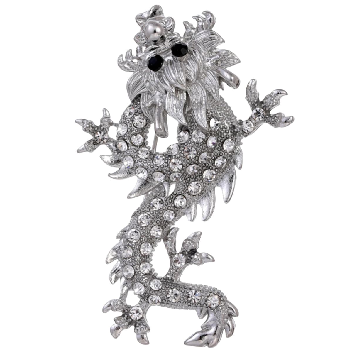 FAIRYGATE Rhinestone Brooch Clothing Jewellery Accessories Fashion Elegant Shiny Crystal Teardrop Brooches Wreath Pendent Lapel Pin，B36 — view 39