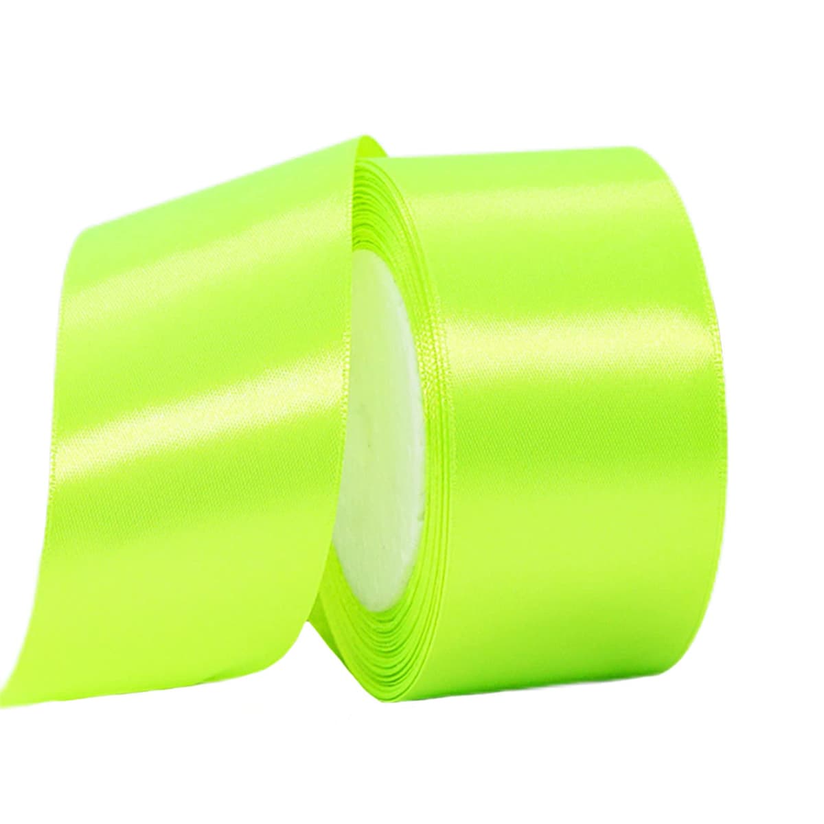 40mm Wide White Ribbon Thick Wedding Car Ribbon 22m, 1.5 inch Thick White Satin Ribbon for Gift Wrapping Wedding Car Christmas Birthday Cake Hair Bow Florist Bouquet Crafts Decorations — view 128