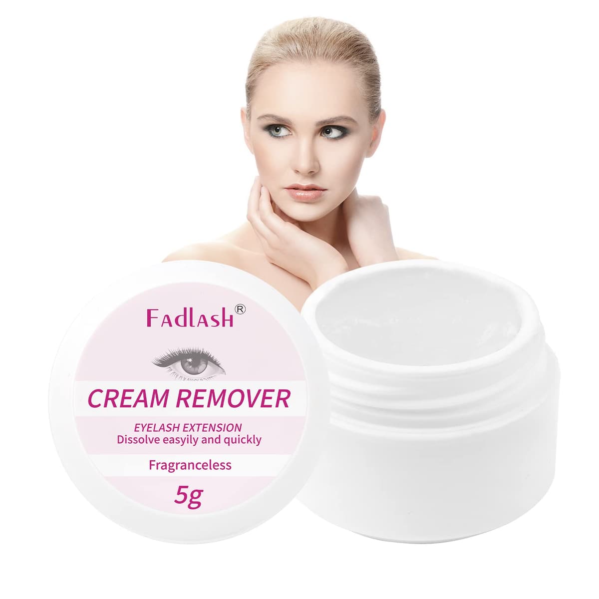 Removedor de Pestañas 5ml Removedora de Pegamento de Extensions Pestañas Glue Remover for Eyelash Limpiador de Gel para Extensione de Pestaña — view 123