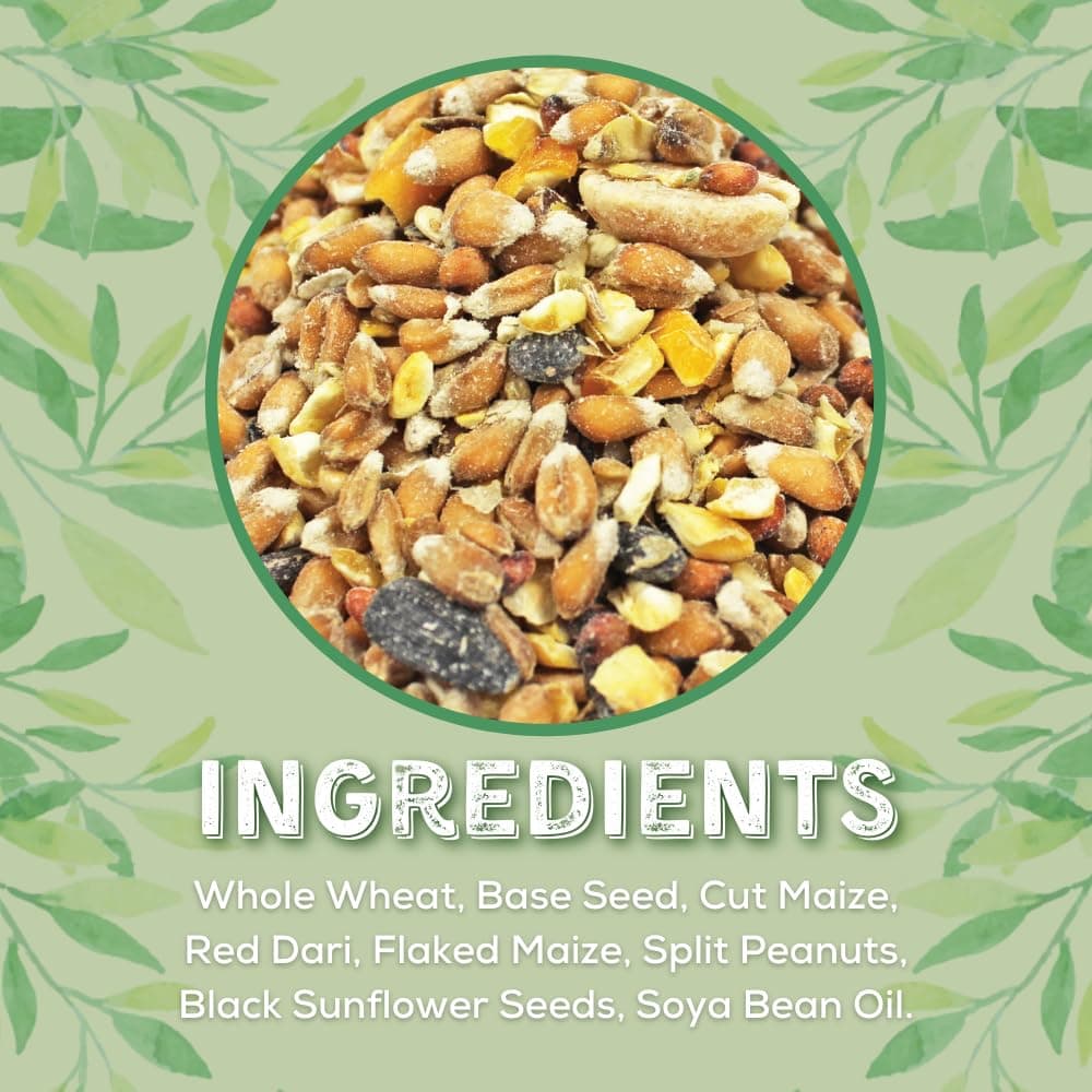 Copdock Mill Wild Bird Seed Supreme Mix, 3.8 kg, All Life Stages, Seed, Wild Bird Feeding, Black Sunflower Seeds, 5000 ml — view 3