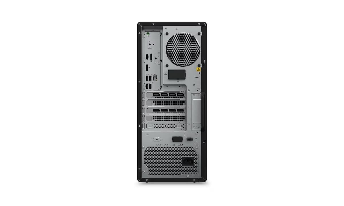 Lenovo ThinkStation P3 Tower Gen 2 Workstation with Intel Core Ultra 7 265 vPro Processor, NVIDIA RTX A1000 Graphics, 32GB DDR5 Memory,1TB Storage, Wi-Fi 7, and Windows 11 Pro — view 2