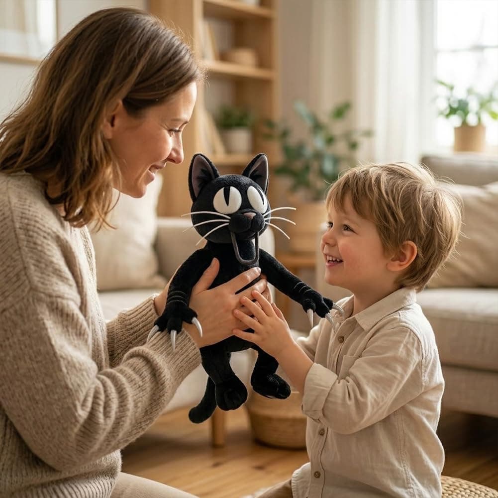 99 Nights In The Forest Plush Toy, The Cat Villain Collectible Soft Toy, Cat Entity Game-Inspired Stuffed Animal For Kids & Adults, Cuddly Plushie Gift For Christmas, Halloween & Birthdays (Standing) — view 4