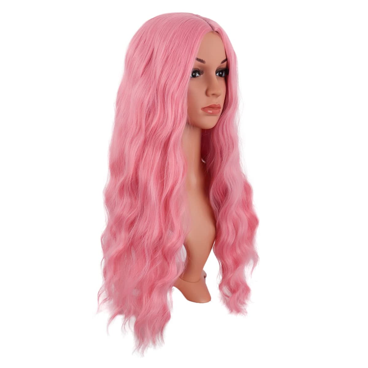 Mapofbeauty 32 Pulgadas/80cm de Luz Rubia Pelo Largo Rizado Ondulado Peluca Cosplay Peluca — view 49