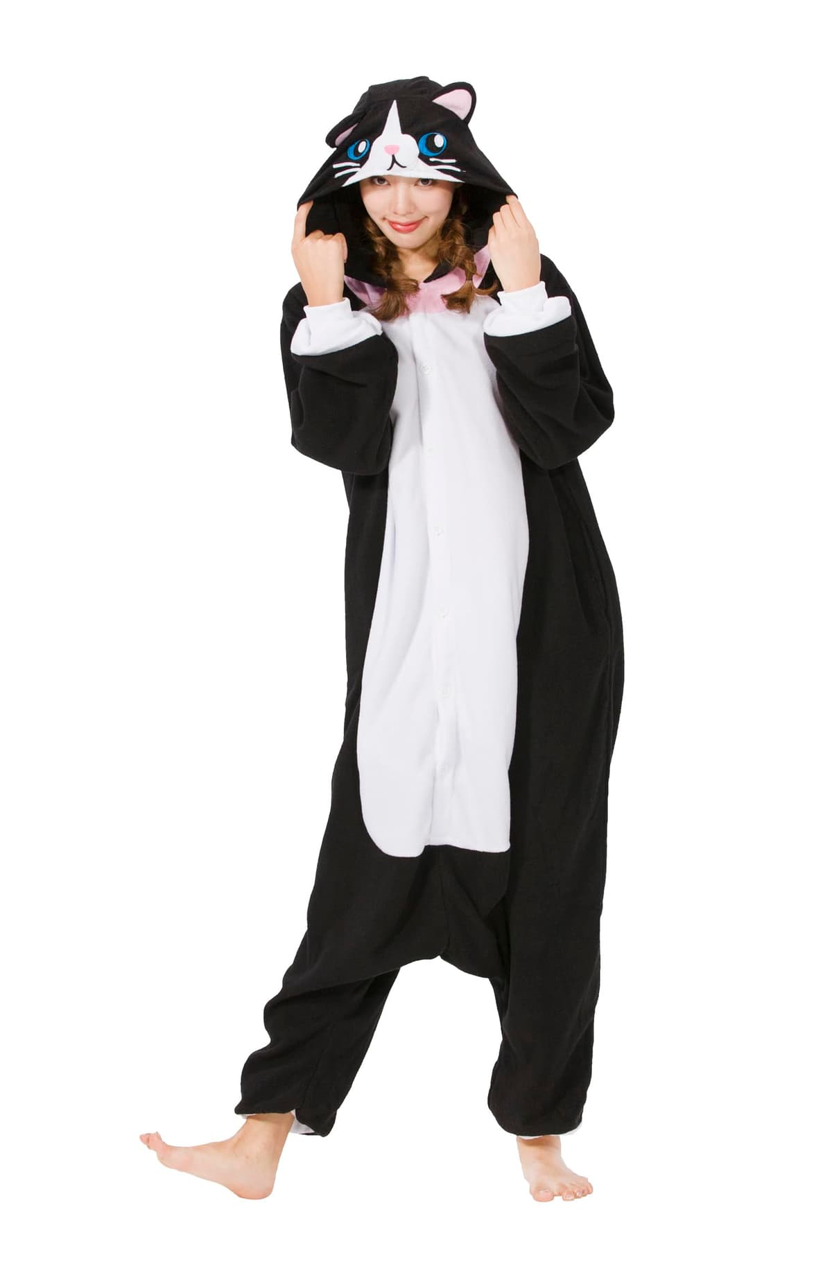 SimZoo Adulto Disfraz Pijama Unisex Pijama Kigurumi Onesie para Carnaval Halloween Cosplay Ropa de Dormir Traje de Disfraz para Navidad Festival Mujer y Hombre — view 18