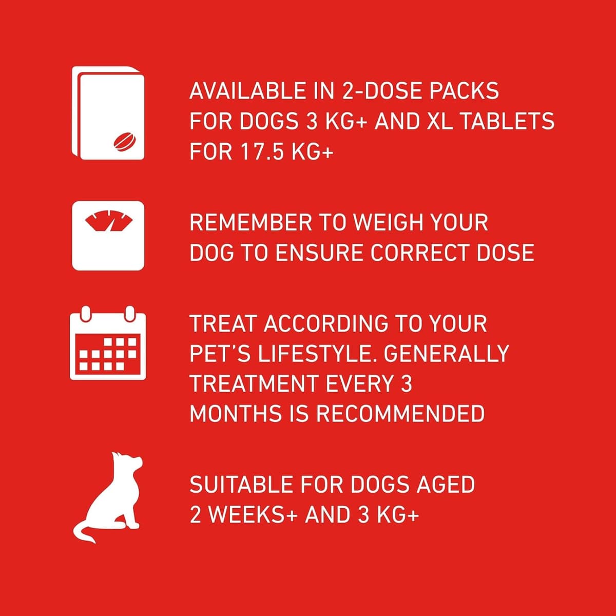 FRONTLINE WORMER - Worming Tablets for Dogs - 2 Tablets — view 2