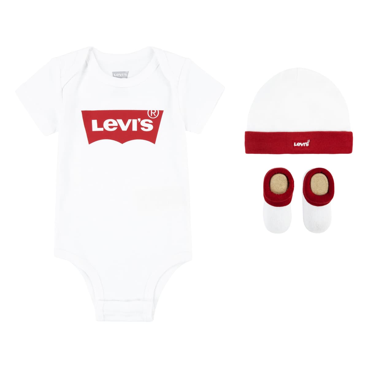 Levi's Classic Batwing Conjunto de 3 Piezas par Bebes — view 11