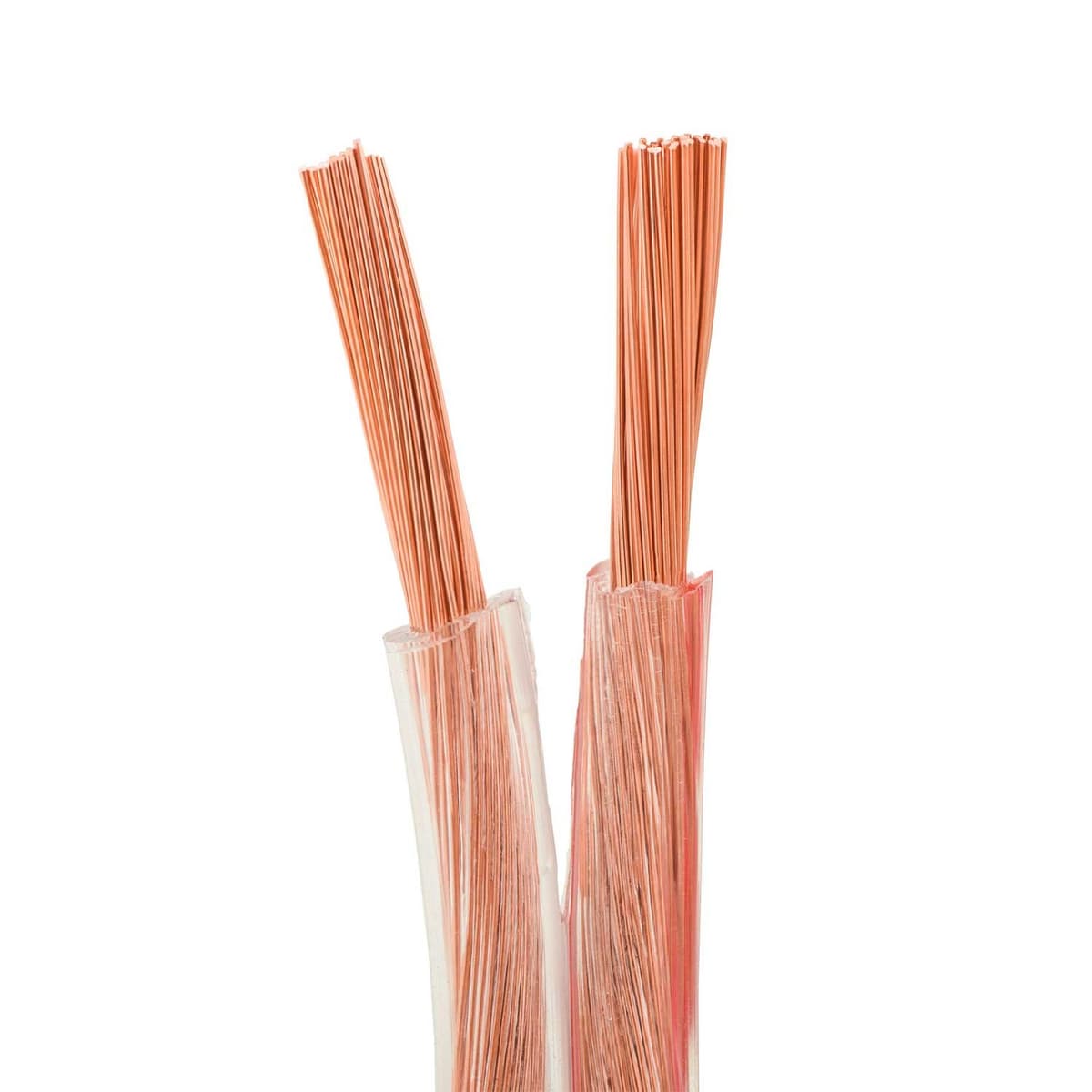 DCSk – 10m - 2 x 2.5mm² - Cable para Altavoces – Cable OFC para Altavoces, Adecuado para Altavoces de Coche, Cobre Puro sin oxígeno 99.99%, Transparente — view 2