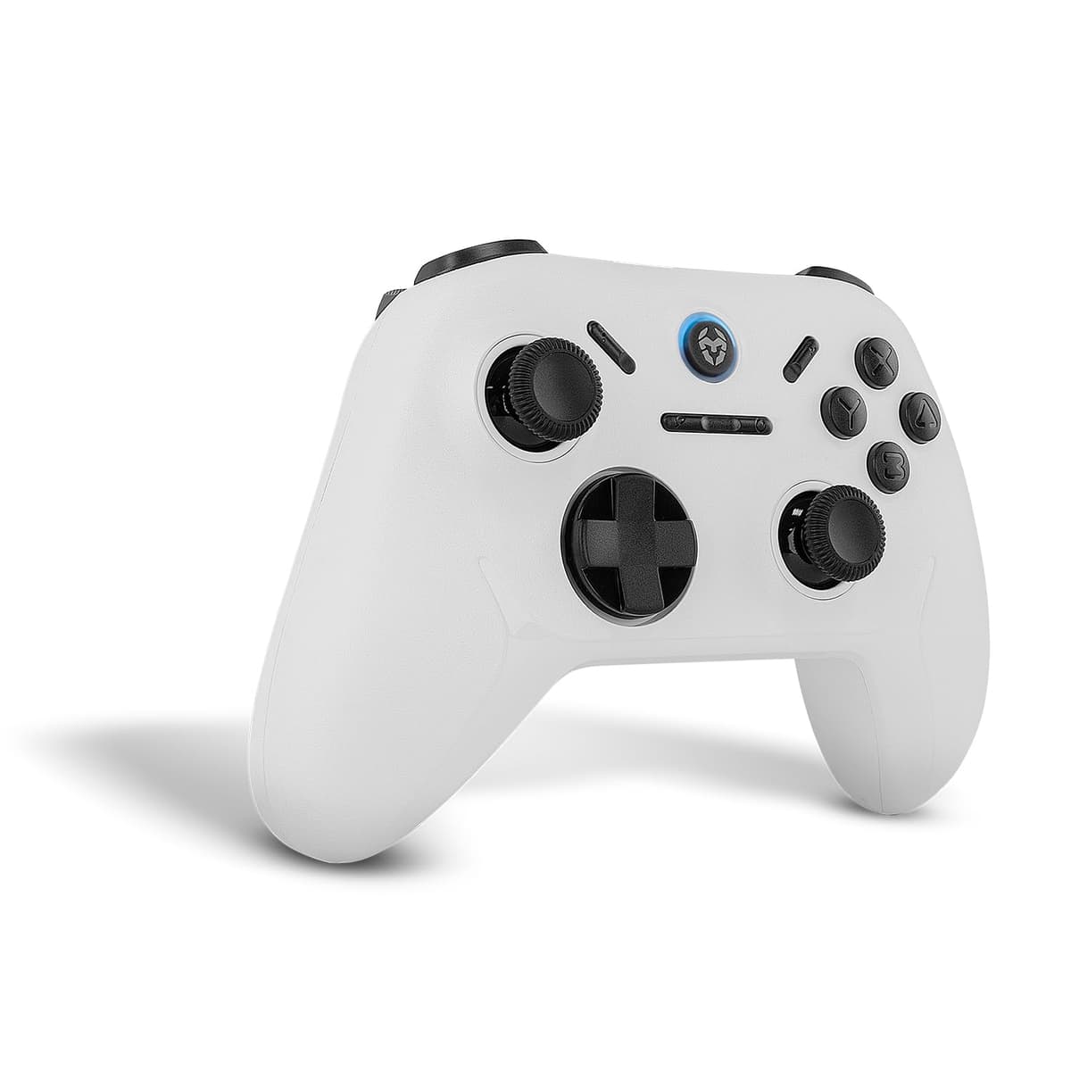 KROM KEY - Gamepad con cable, X-input y Direct - input, joystick y gatillos analógicos, función turbo, compatible con PC, PS3 y Android, color negro — view 11