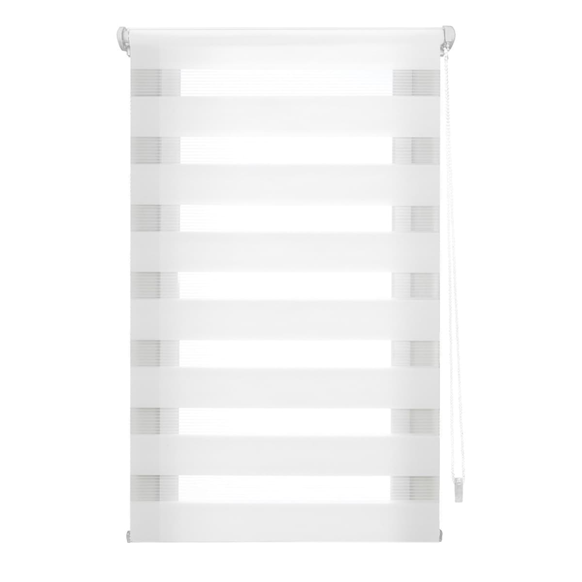 Blindecor Indus SIN HERRAMIENTAS | Estor Enrollable Sin Taladrar de Doble Capa | Color Blanco 40 x 130 cm (ancho x largo) | Tamaño de la Tela 37 x 125 cm — view 54