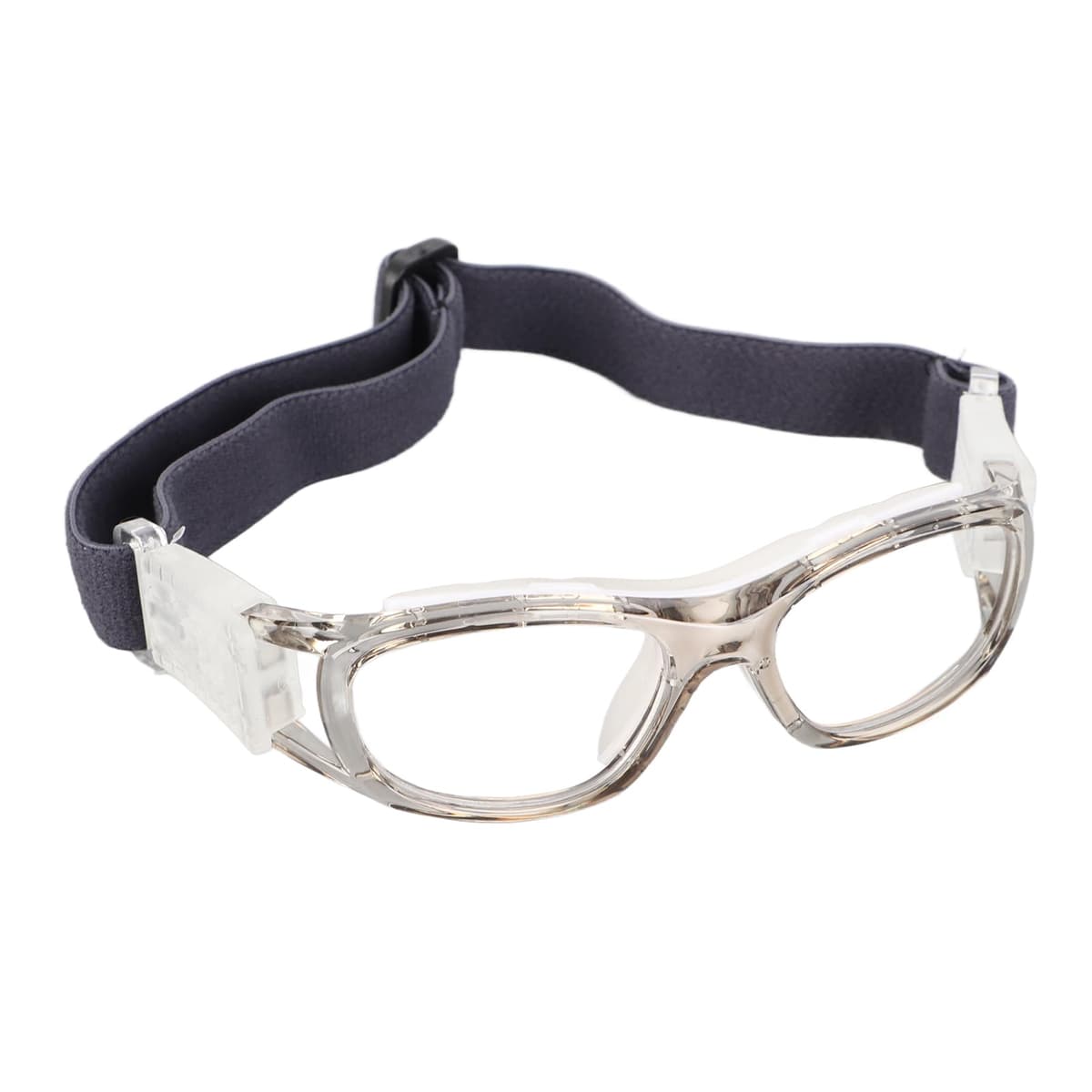 lyrlody Gafas de Baloncesto Gafas Deportivas para Niños Lentes Protectoras Ajustables de Policarbonato con Lentes Intercambiables para Baloncesto Fútbol Ciclismo (5-15 Años)